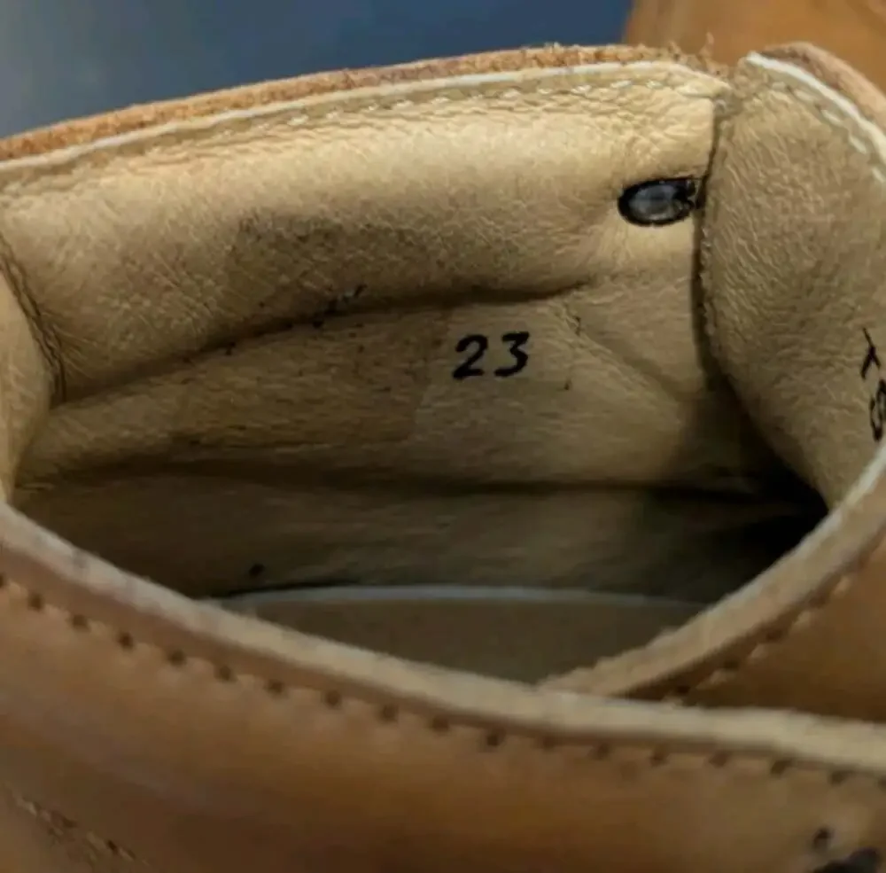 The Simple Folk The Perfect Boot Kids Size 23EU 7US Brown Leather Toddler Shoes